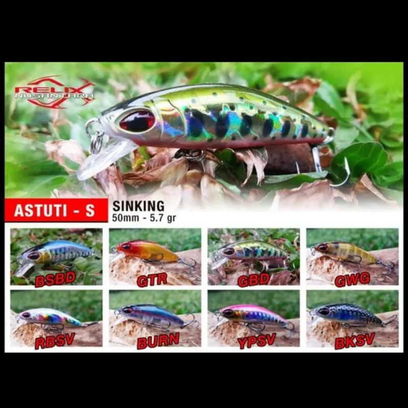 minow astuti s relix nusantara 5,5 cm 5,7 gram