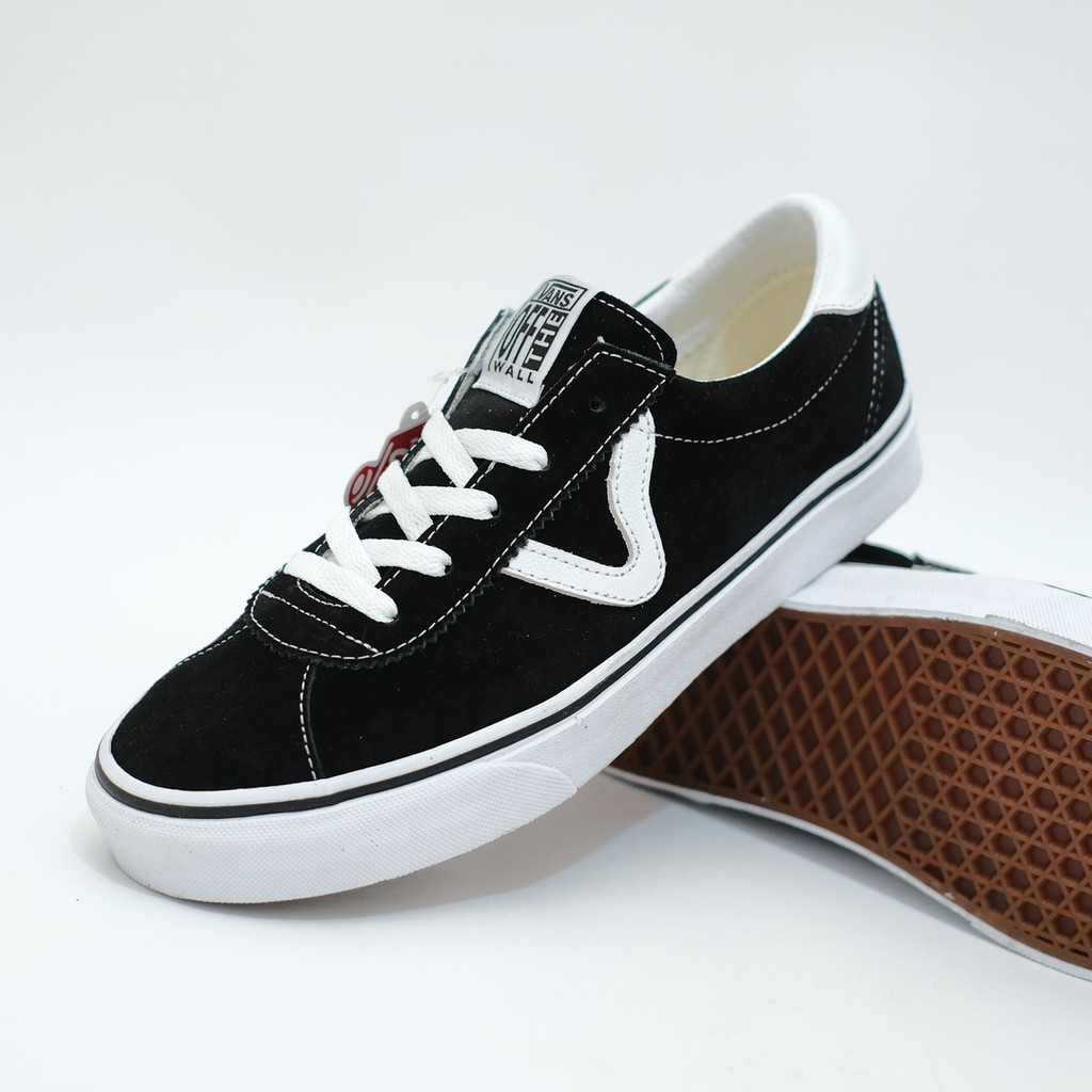 SALE DISKON! VANS SPORT EPOCH BLACK WHITE 100% ORIGINAL BNIB