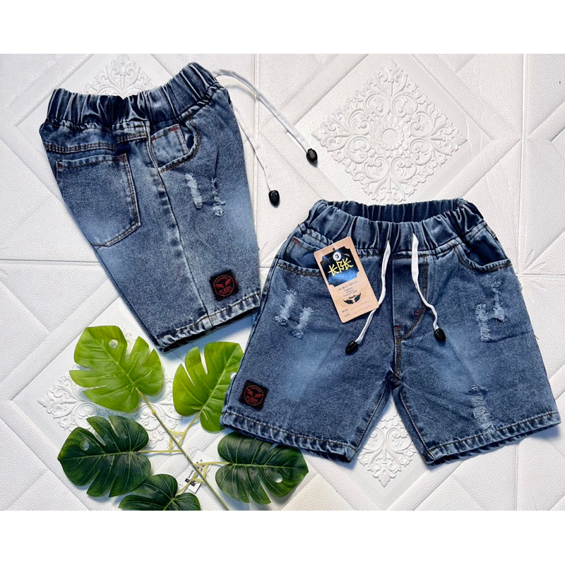 CELANA JEANS PENDEK ANAK LAKI-LAKI // CELANA DISTRO ANAK USIA 1-5TAHUN