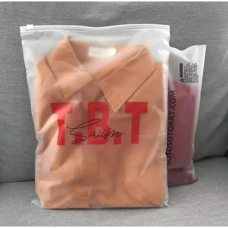 Plastik sablon Ziplok/Plastik Zipper/Plastik sablon ziplock tebal