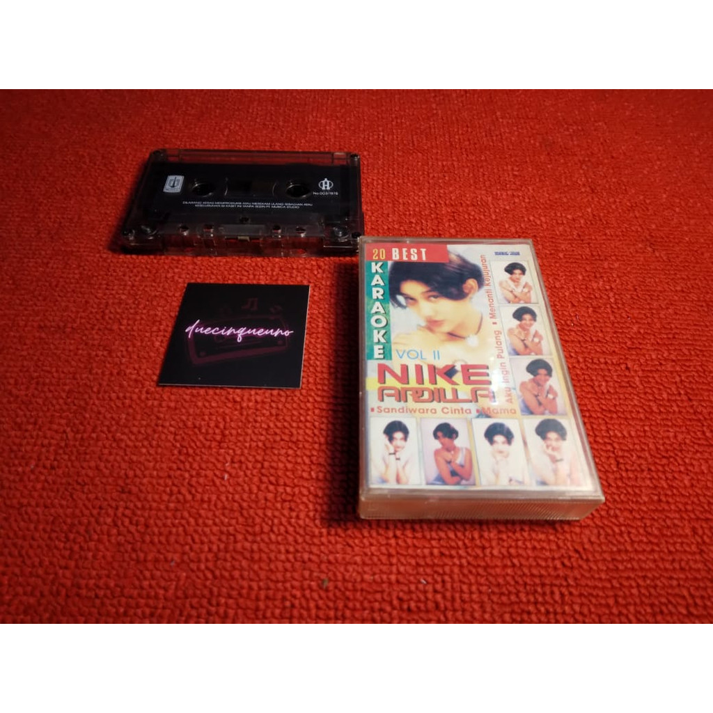 20 Best Karaoke Nike Ardilla Vol. 2 (kaset pita)