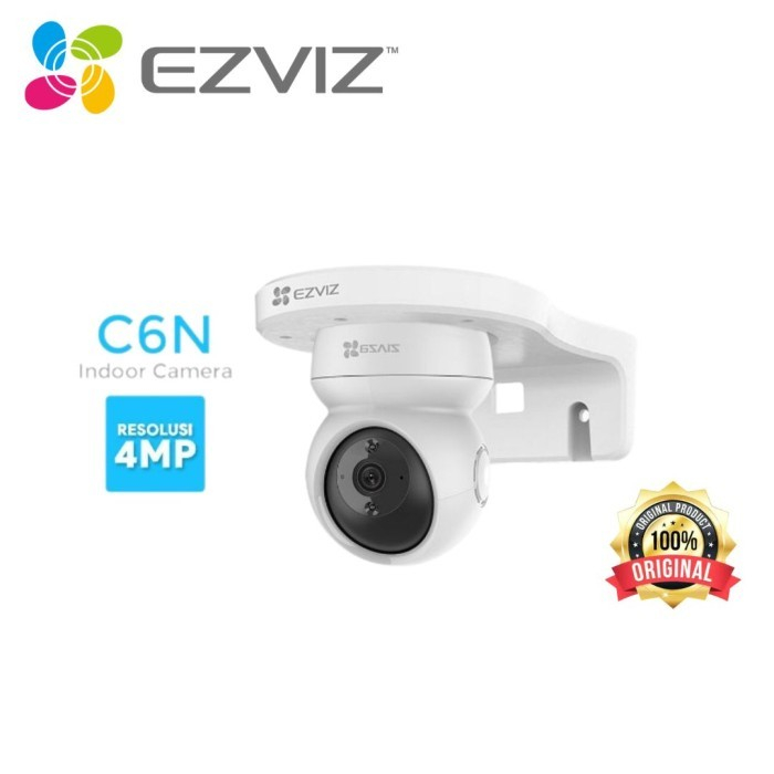 EZVIZ C6N 4MP Bundle Wall Mount - Smart Wifi &amp; port RJ45 Pan &amp; Tilt