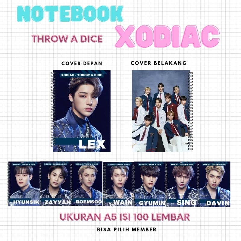 

PO NOTE BOOK XODIAC A5 (ISI 100 LEMBAR)