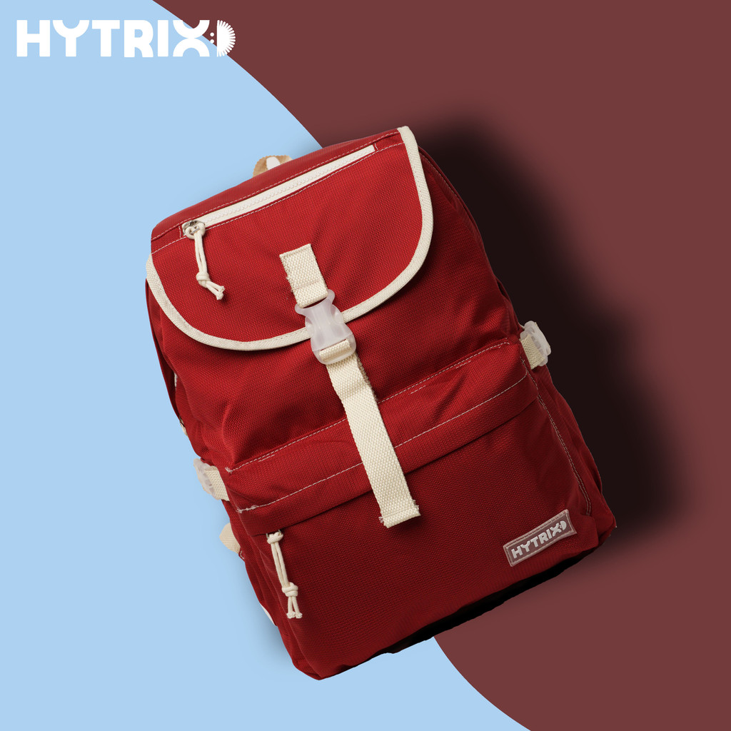 HYBRAND x HYTRIX [DN89] - Colour Pop Backpack - Ransel Wanita Koera Unik Backpack - FREE Pin Bross Gambar Random