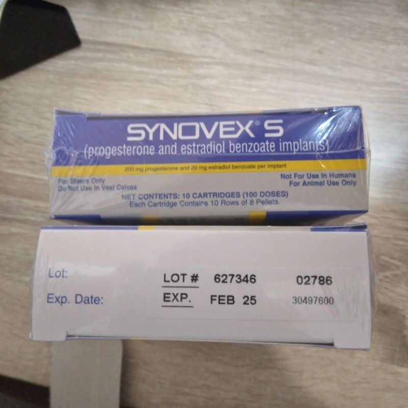 Synovex S Zoetis -Utk Jantan Sapi-