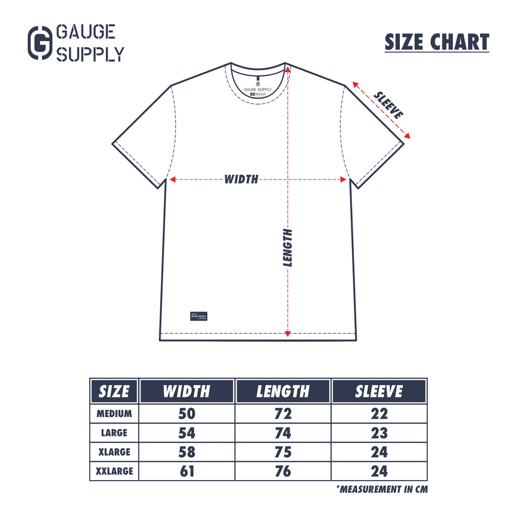 DIVIDE TSHIRT-KAOS KATUN BY GAUGE SUPPLY CO