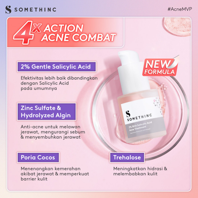 ✨ AKU MURAH ✨ SOMETHINC 2% BHA SALICYLIC ACID ACNE TREATMENT 20ML ORIGINAL