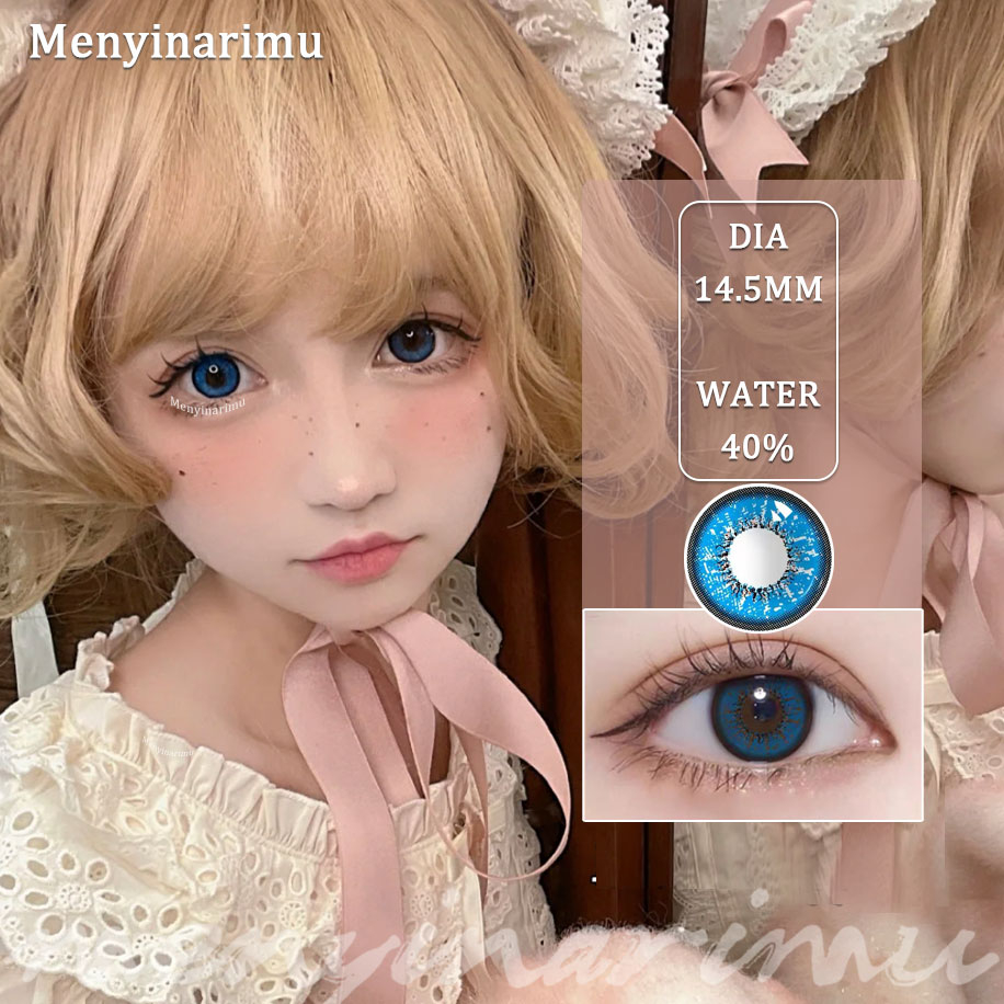 【COD】Softlens BELLA Cosplay Lensa Kontak Halloween Anime Softlen Mata Besar 14.5mm