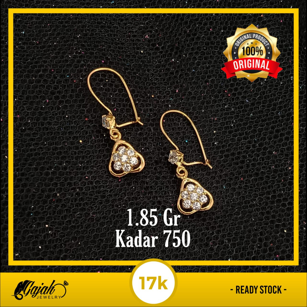 Anting Emas 17K - 1.85 Gr Kadar 750 - 5061