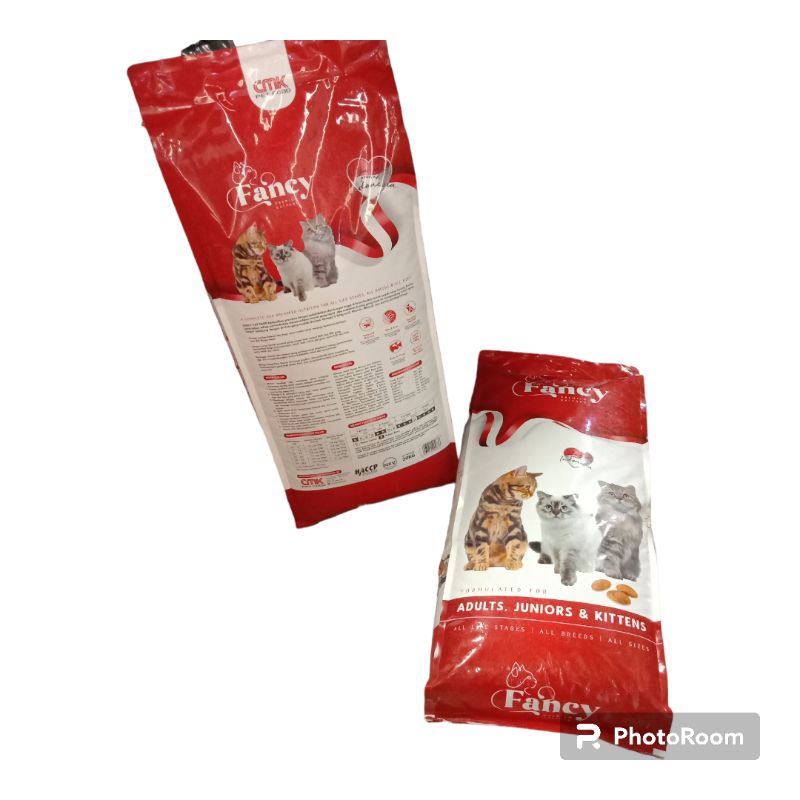 Expedisi Makanan Kucing Fancy Cat 20kg Untuk Kitten&amp;Mother Dryfood Frespack