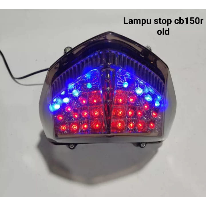 Lampu Stop CB150R Old JPA Variasi Biru Melayani Eceran dan Grosiran, COD (S&K)