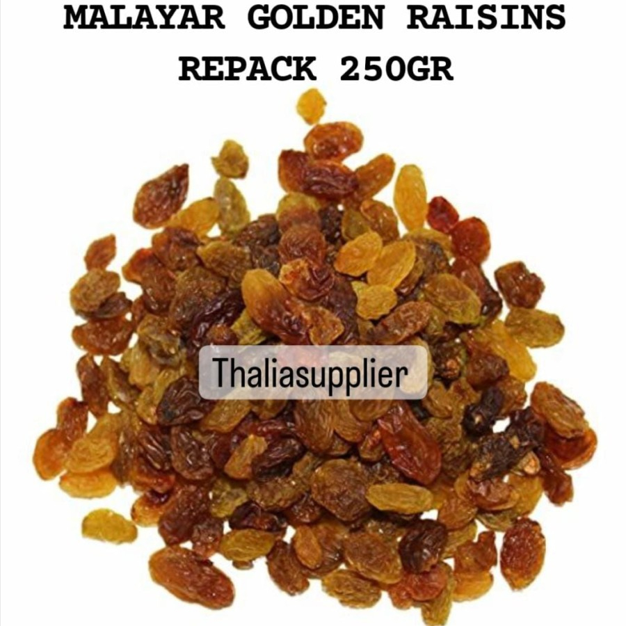 

MALAYAR GOLDEN RAISIN REPACK 250GR COCOK UNTUK ANEKA MAKANAN DLL