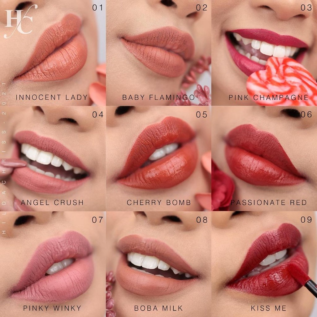 QEILA -  Salsa Lip Cream Dynamatte All Varian