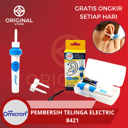 PEMBERSIH TELINGA ELEKTRIK 8421 - Taff Omicron