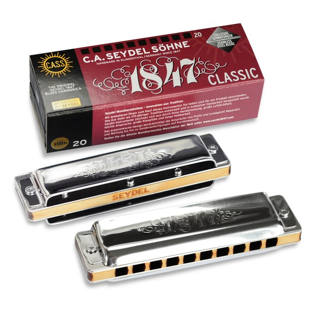 Harmonica Harmonika Seydel Blues 1847 Classic 16201 Diatonic - C Rp1.310.000