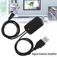 Penguat Sinyal Antena TV Amplifier Signal Booster HD DVB-T2 for Digital TV Antenna Taffware