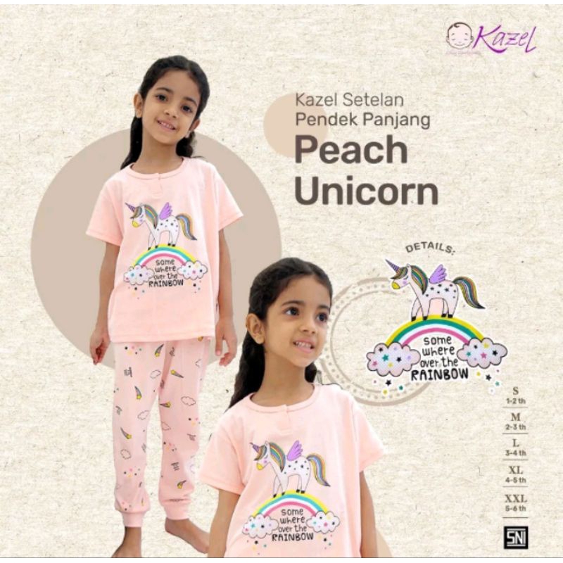 KAZEL SETELAN PENDEK PANJANG 1 SET