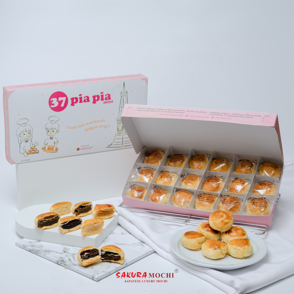 Pia pia 37 mini 18pcs | pia pia mini 37 | makanan enak yogyakarta