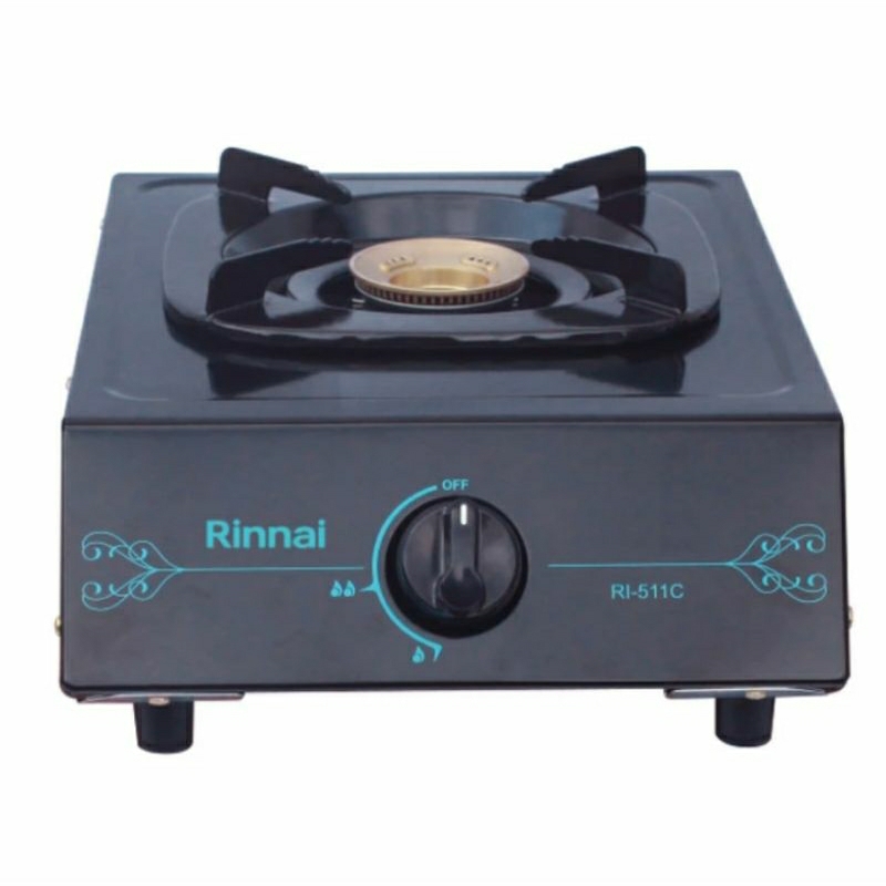 KOMPOR GAS 1 TUNGKU RINNAI RI-511C Rinnai Kompor Gas RI 511 C 1 Tungku