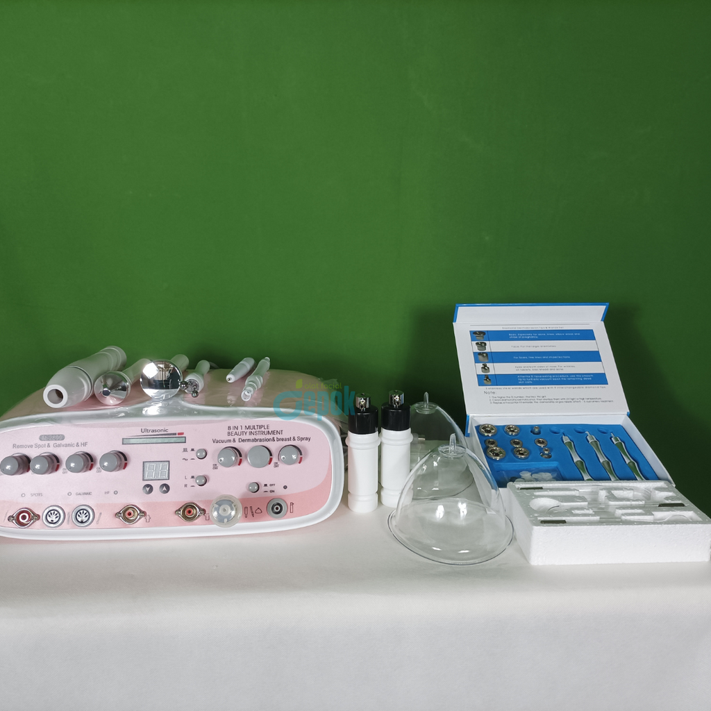 alat facial basic 7in1 7 in 1 8in1 8 in 1 pink radium