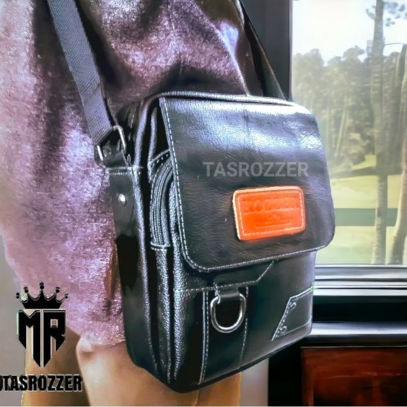 Tas selempang kulit pria terbaru Elegan tahan api