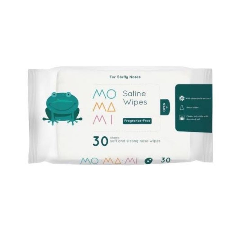 Momami Saline Wipes 30 Lembar / Tissue Basah Bayi