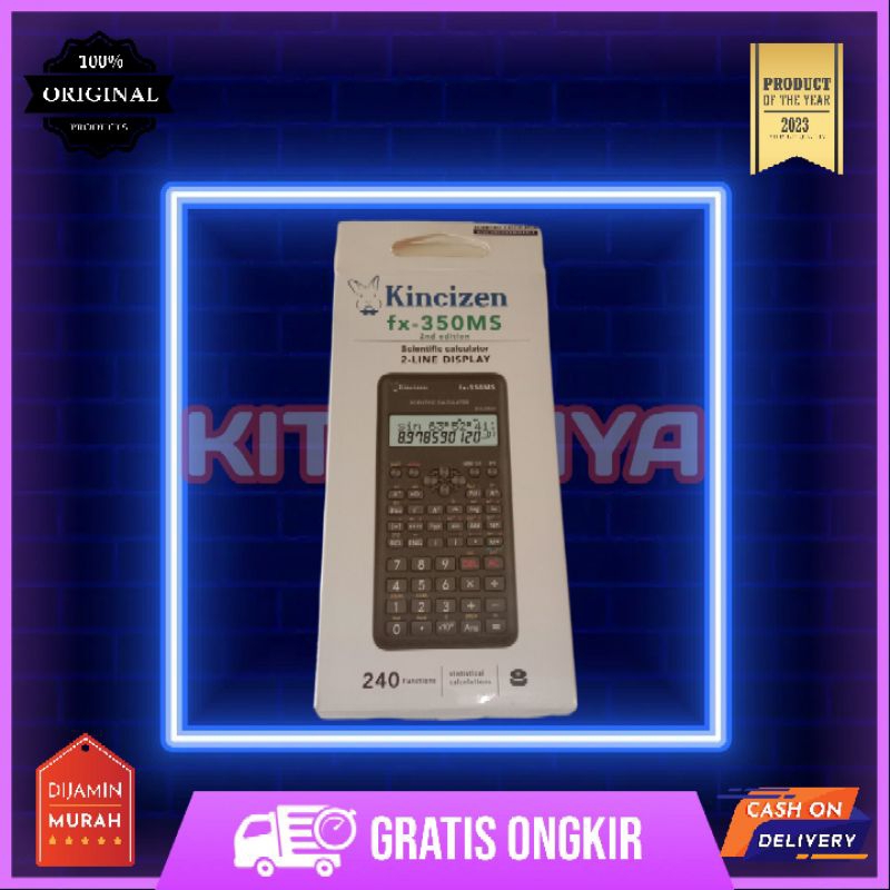 

kalkulator kincizen fx-350ms