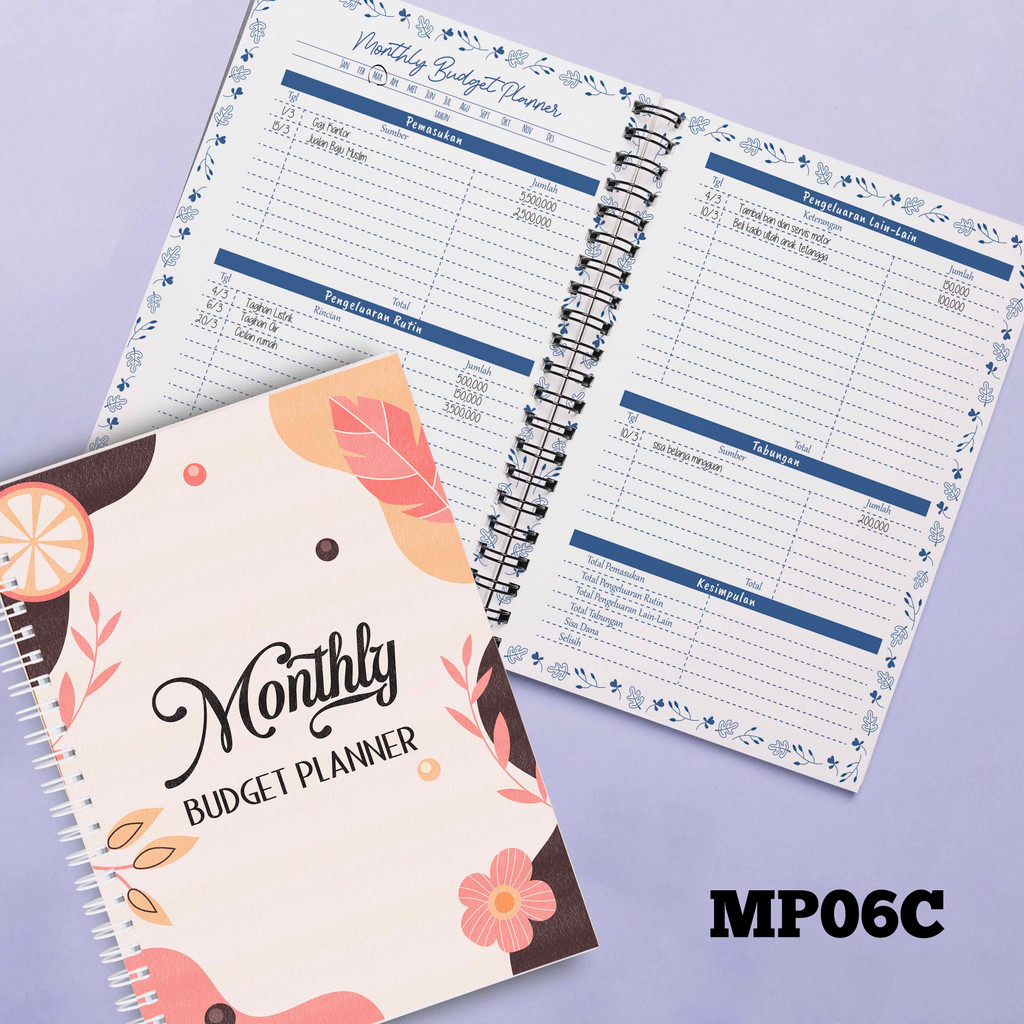 

Hanabi Buku Monthly Budget Planner BELI 2 Buku GRATIS 1 PEN GEL MP06