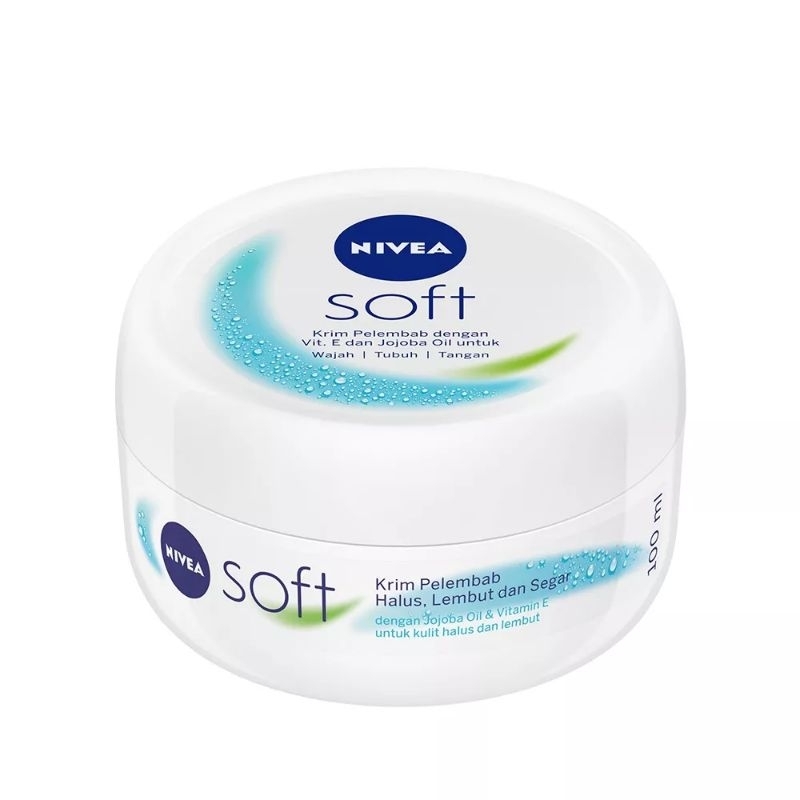 NIVEA SOFT CREAM (BIRU)