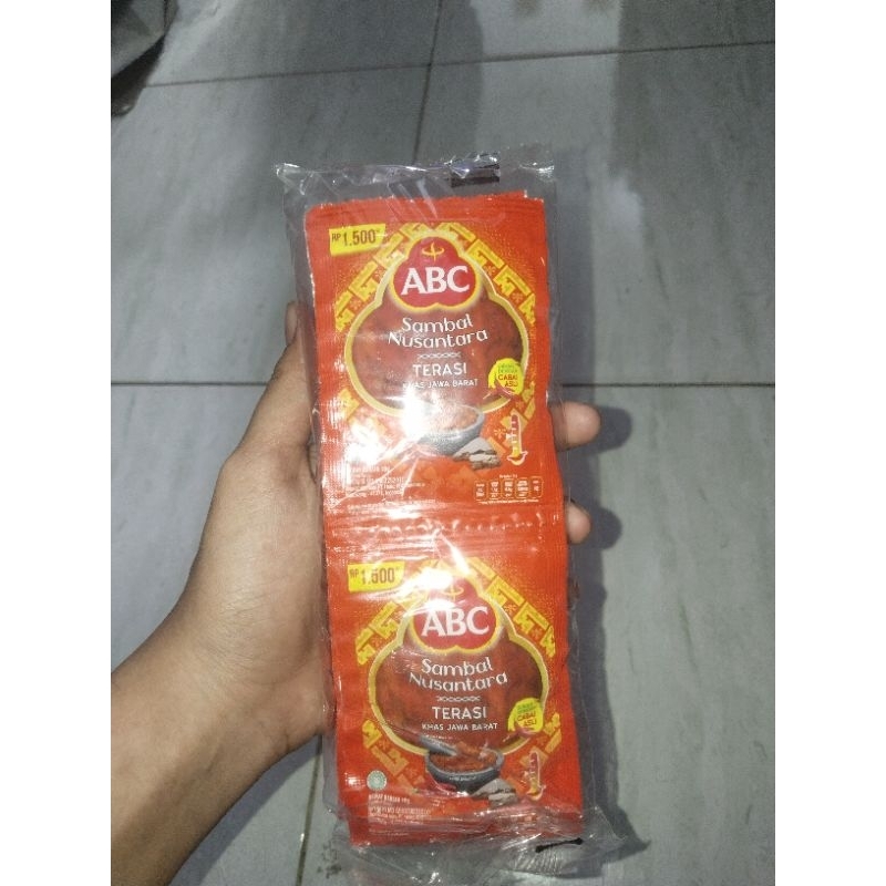 

Sambal terasi Abc Sachet