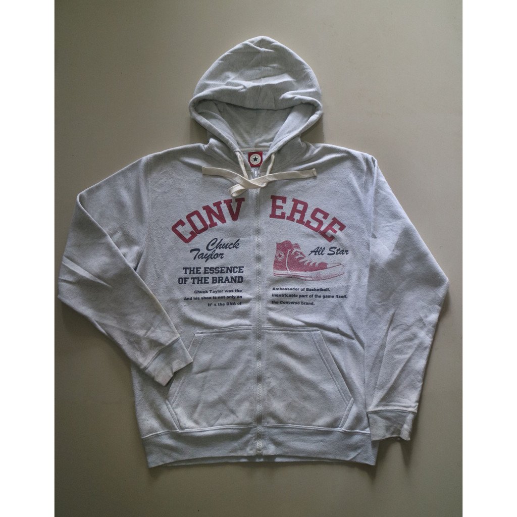 Hoodie Zipper Converse Chuck Taylor
