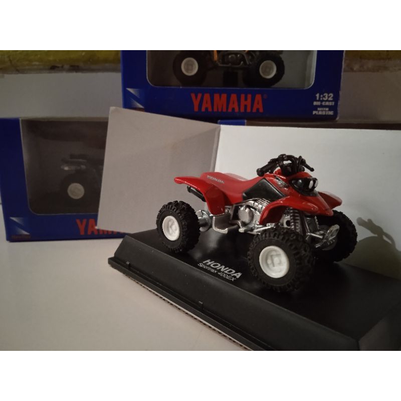 Diecast Motor ATV Miniatur ATV Motor