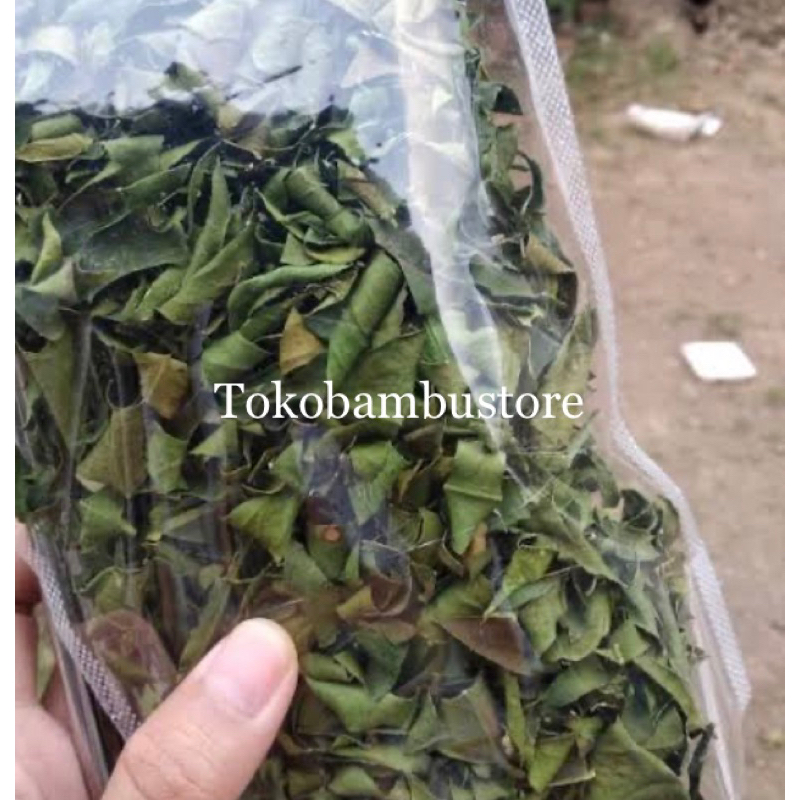 

Daun jeruk bali kering natural cacah