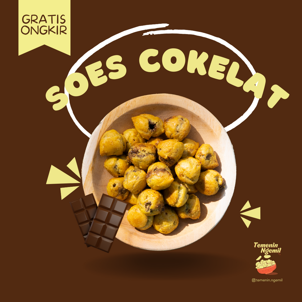 

500 GRAM SUS KERING COKELAT/SOES KERING COKELAT