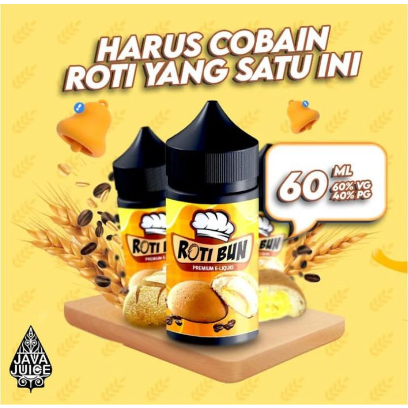 ROTI BUN ORIGINAL PREMIUM ROTI BUN 60ML AUTHENTIC by JAVA JUICE