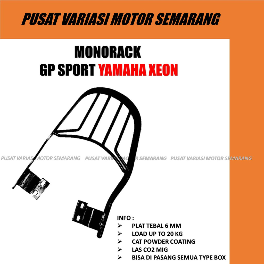 Breket yamaha xeon bracket box givi shad