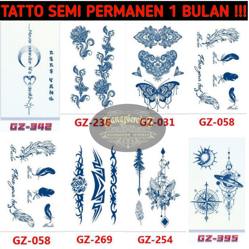 tatto temporary 1 bulan old school terlariss // tatto old skull temporer 1 bulan