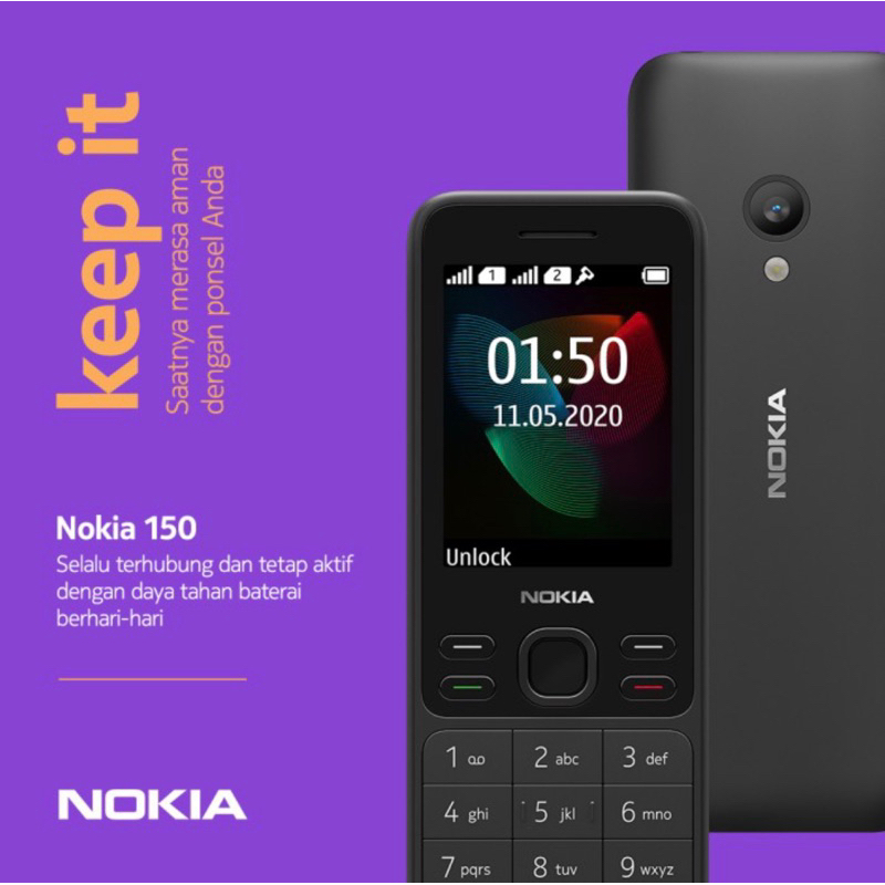 HP NOKIA 150- BLACK