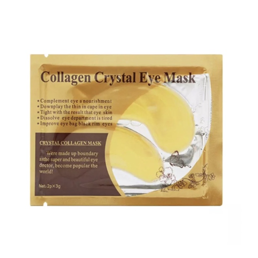 𝟐 𝐩𝐜𝐬 Masker Mata Panda dan Kantung Mata | Masker Mata Kolagen | Masker Mata Collagen Eye patch Mask gold 1 pasang