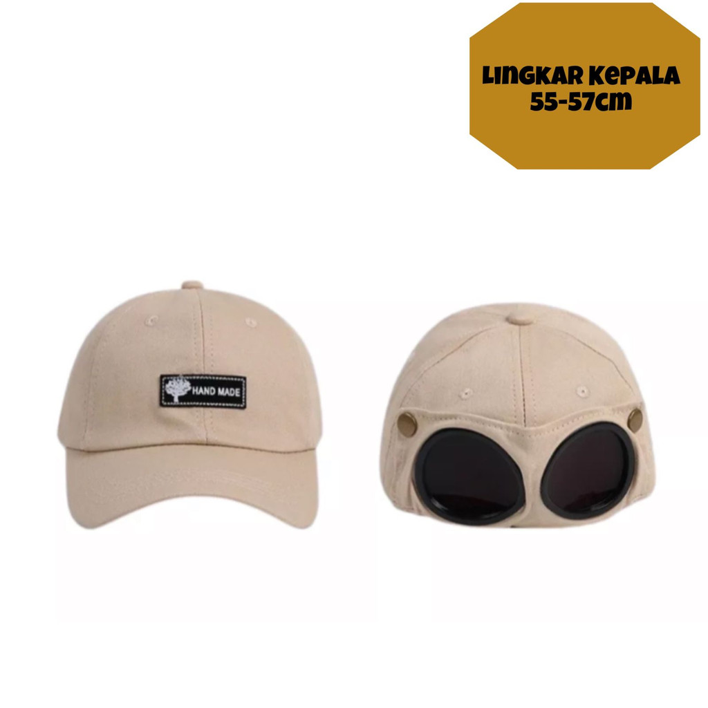 TOPI KECEMATA TOPI BASEBALL GOOGGLES CAP VIRAL