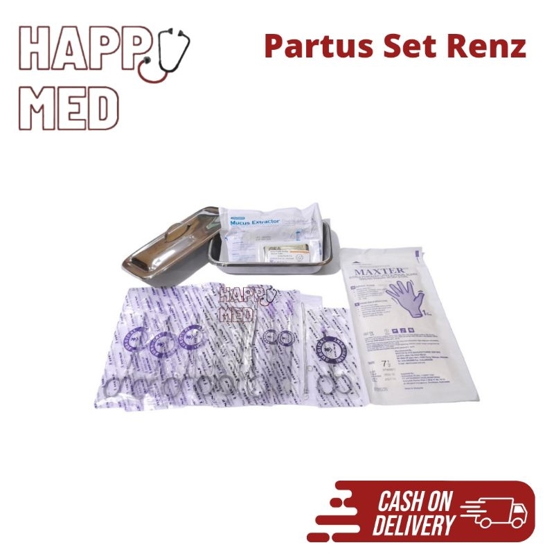 Partus set Gunting Renz / Partus Set 15 Item Partuset RENZ