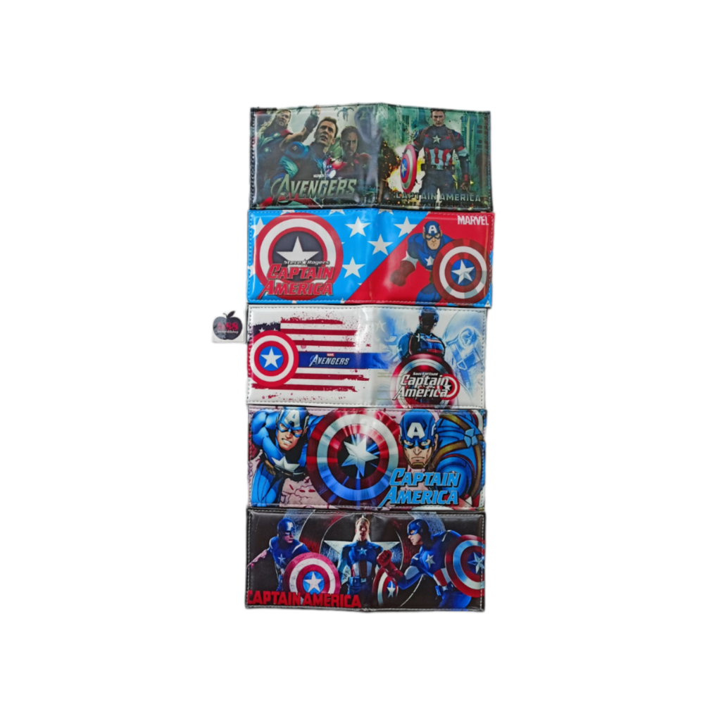 Dompet Anak Superhero Dompet Anak Kapten Amerika