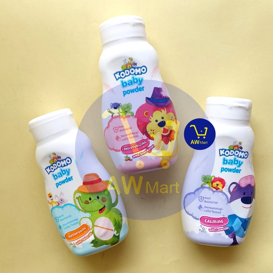 BEDAK BAYI KODOMO BABY POWDER KECIL 50 GRAM