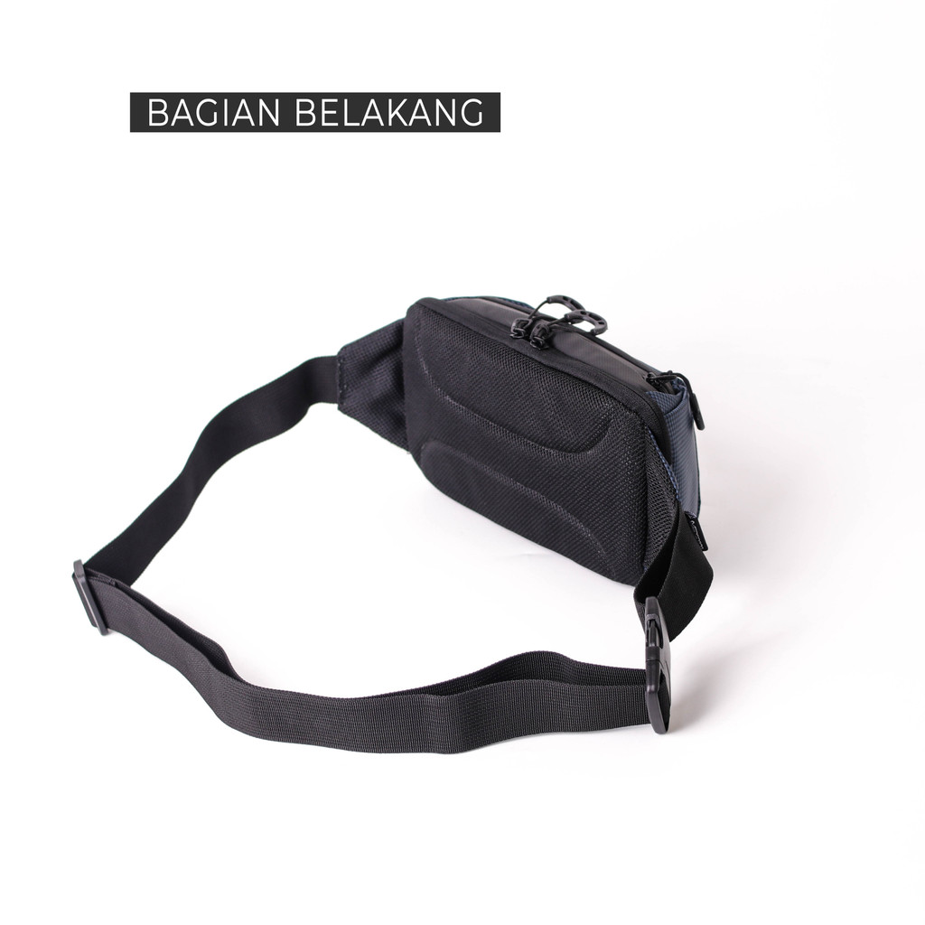 Waistbag Pria Waterproof Tas Pinggang Original - Kolibri  Mokamula