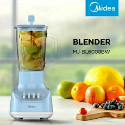 Midea Blender Kaca 1.2 Liter 2In1 MJ-BL6008BW