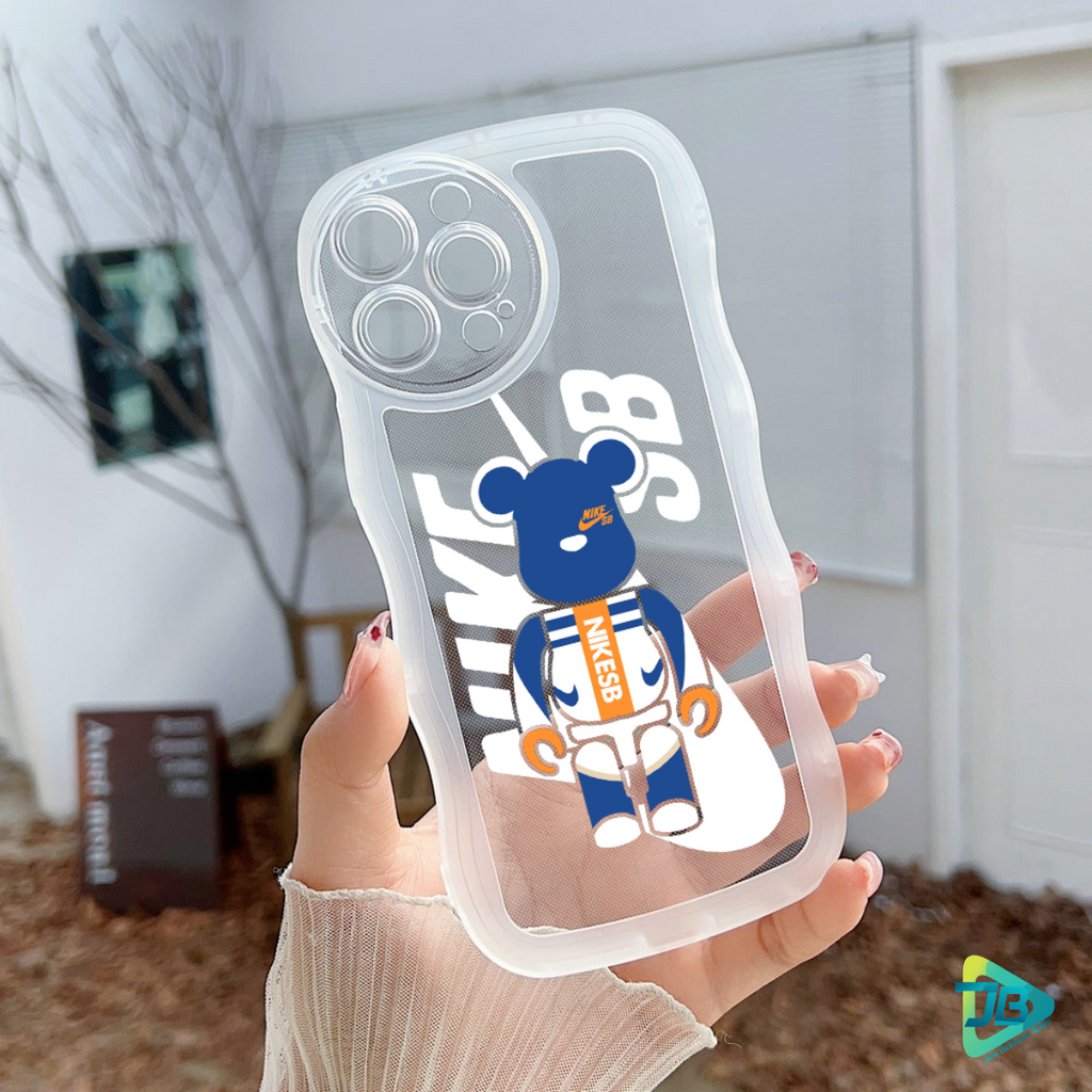 CUSTOM SOFTCASE WAVE GELOMBANG CLEAR CUSTOM ASKED FOR VIVO Y02 Y11 Y12 Y15 Y17 Y15S Y01 Y16 Y02S Y20 Y12S Y21 Y21S Y33S Y22 Y22S Y30 Y50 Y35 Y53 Y71 Y75 Y81 Y91 Y93 Y95 Y91C Y1S V5 V20 V25 V25E T1 PRO S15E JB8862