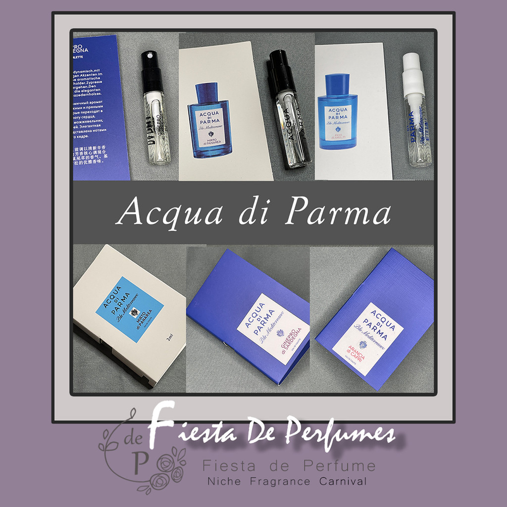 Acqua di Parma Perfume Koleksi Parfum - 1.5ml / 2ml vial parfum 100% original Tester Parfum - decant