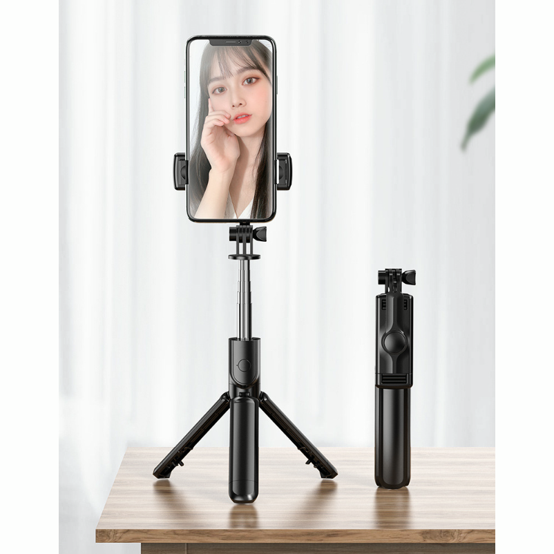 YUN Mall Tongsis Selfie Stick Tripod Bluetooth Remote Shutter ( 3in1 )