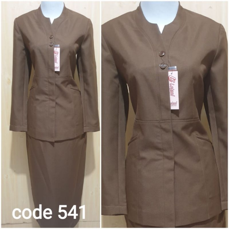 blazer Pemda tua seragam khaki ASN blazer lolani kode 541