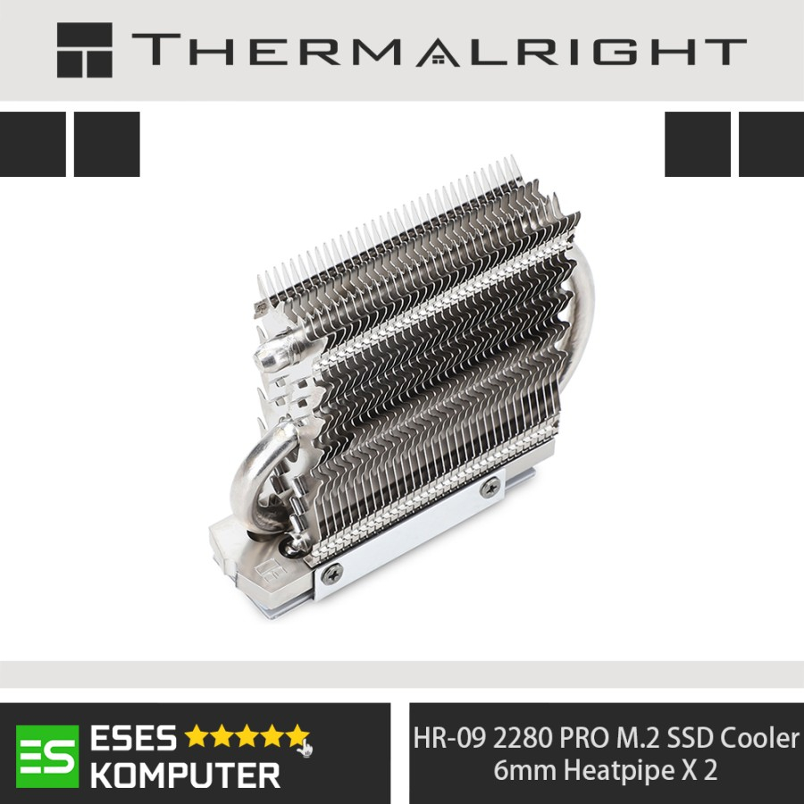 SSD Cooler THERMALRIGHT HR-09 2280 PRO M.2 NVME | 2X 6mm Heatpipe